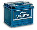 Аккумулятор автомобильный WESTA 6СТ-65Ah R+ 630A