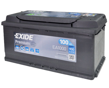 аккумулятор Exide Premium 6СТ 100Ah 900A