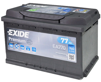 аккумулятор Exide Premium 6СТ 77Ah 760A